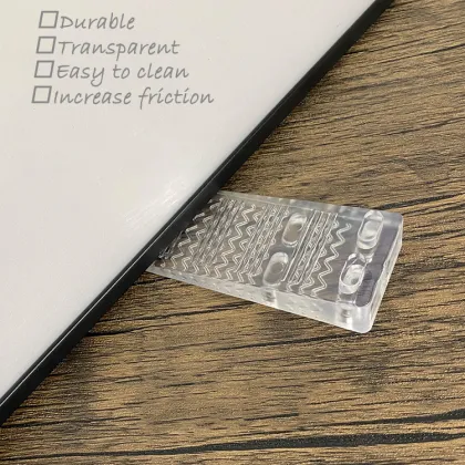 Customizable Transparent Door Stopper: Durable Anti-collision Door Clip