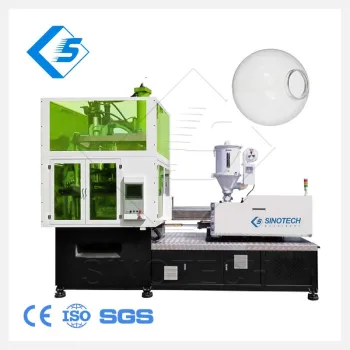 1-Step LED Light Lampshade Bulb Cover Diffuser Injection Blow Molding Machine