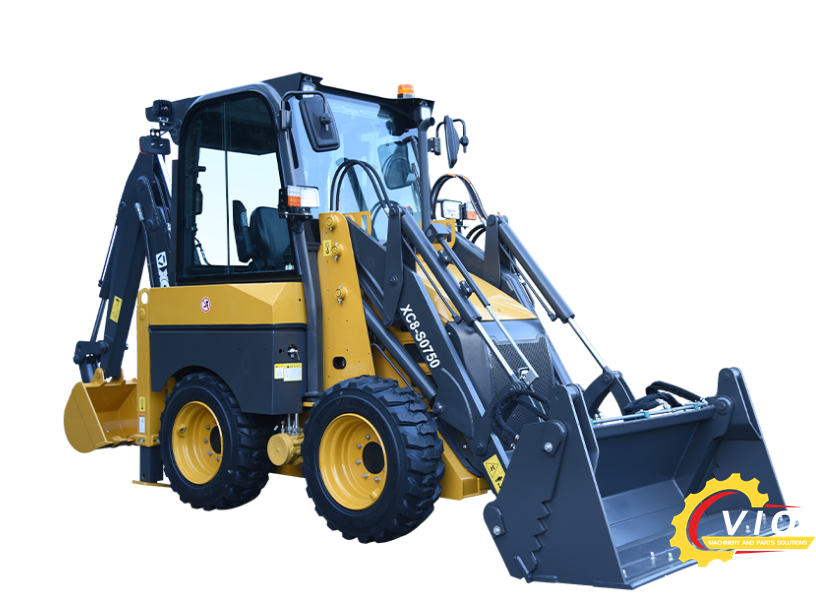 Top brand XCMG 0.7ton XC8-S0750 min backhoe loader