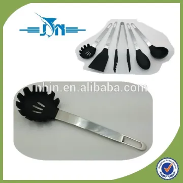 2015 Hot Sell Food Grade Long Handle Silicone Spaghetti Server