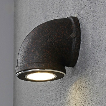 Vintage Edison Black Metal Decorative Wall Light for Coffee Bar Hotel