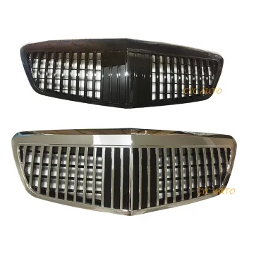 W221 New Maybach Style Front Bumper Grille for Mercedes Benz S Class 2009-2013 S300 S600