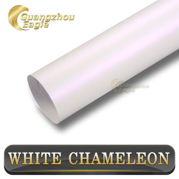 New Type Hot Sell Chameleon Matte White to Purple Vinyl Film For Car