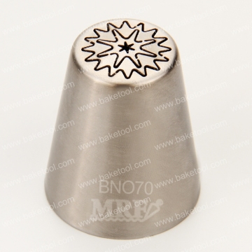 New High Quality Stainless steel cake decorating Xlarge Russian tulip pastry tips#BNO70