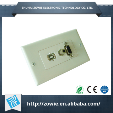 120 size VGA wall plate