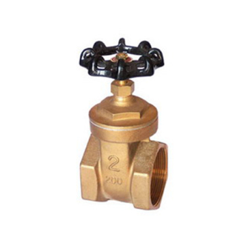 Válvula de compuerta de latón para agua de tubería de petróleo y gas, rosca PN 16, HG13