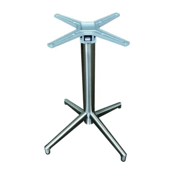 Folding Cast Aluminum Four Feet Table Base