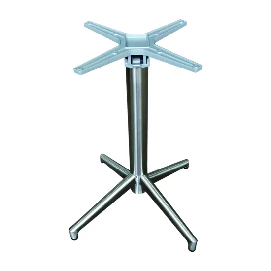 Folding Cast Aluminum Four Feet Table Base