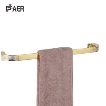 Bathroom Brass Wall Mounted Paper Towel Holder