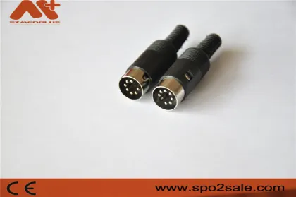schiller 7pin spo2 connector