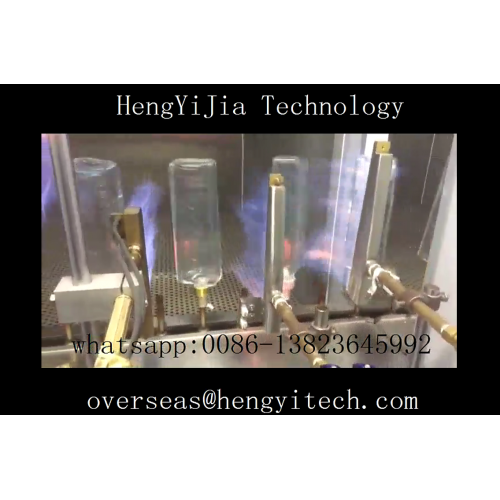 coating line for glassware bottle