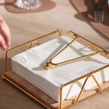 Pianto di tessuto in metallo in legno personalizzato per la cucina dell'Hotel Restaurant - Scegli il tuo colore
