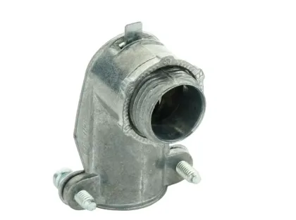 Flexible Metal Conduit (FMC) 90-Degree Connector