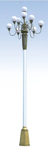 Energy Saving Iron Steel Garden Light