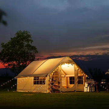 Camping Grande tente gonflable 4-10 personnes à l&#39;épreuve des intempéries