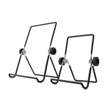 Desktop Metal Steel Multi-angle Portable Foldable iPad Stand Holder for iPads 2/3/4/Air/Mini