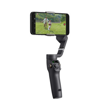 Osmo Mobile 6 Fill Light Combo: 3-Axis Gimbal with Face Tracking and Magnetic Quick-Release