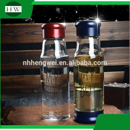 420ml 550 ml Tea with filter fruit juice my bottle glass tea infuser bottle