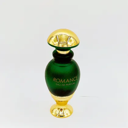 Exquisite Green Small Round Bottle Long-Lasting Fragrance Body Perfume