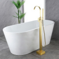 Brass Selfstanding Bathtub Filler Faucet with Hand Shower