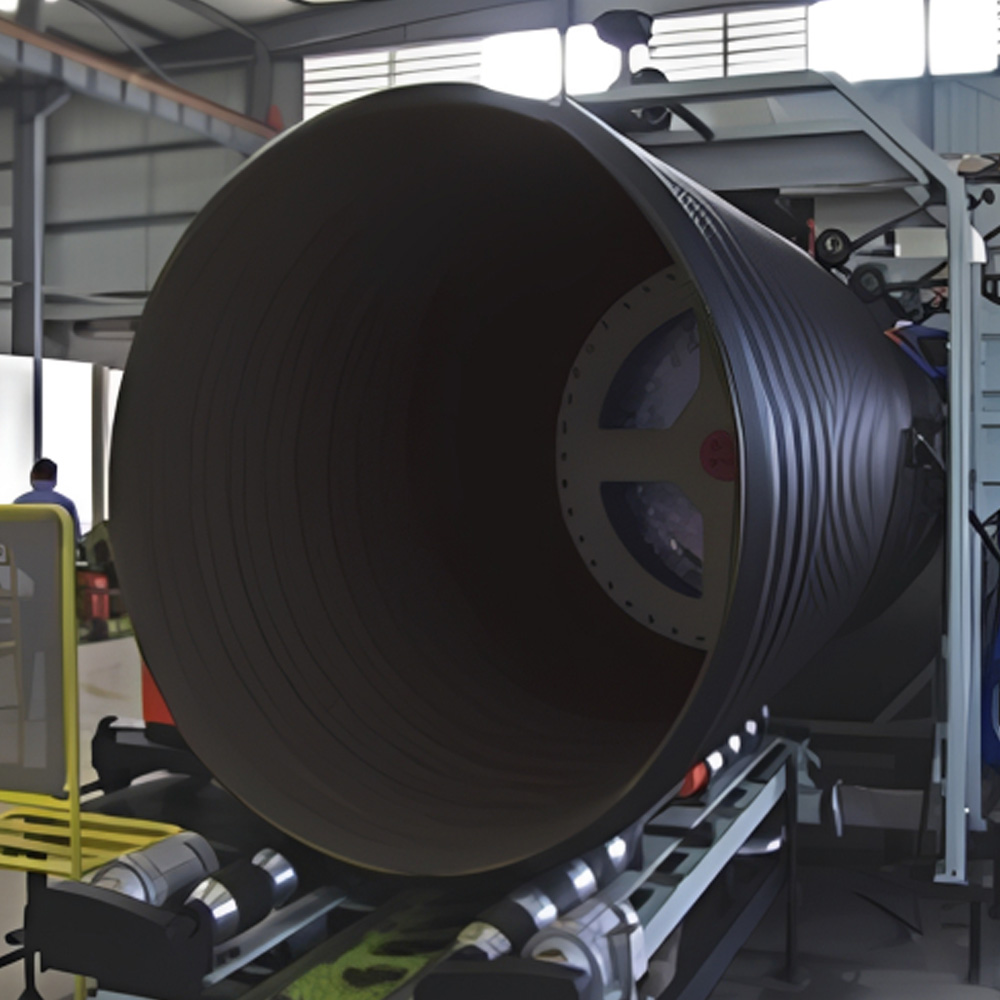 Steel Band Reinforced Polyethylene (PE) Spiral Bellows10