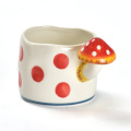 Decoration 3D Mushroom Tableware Ceramic Dinner Set