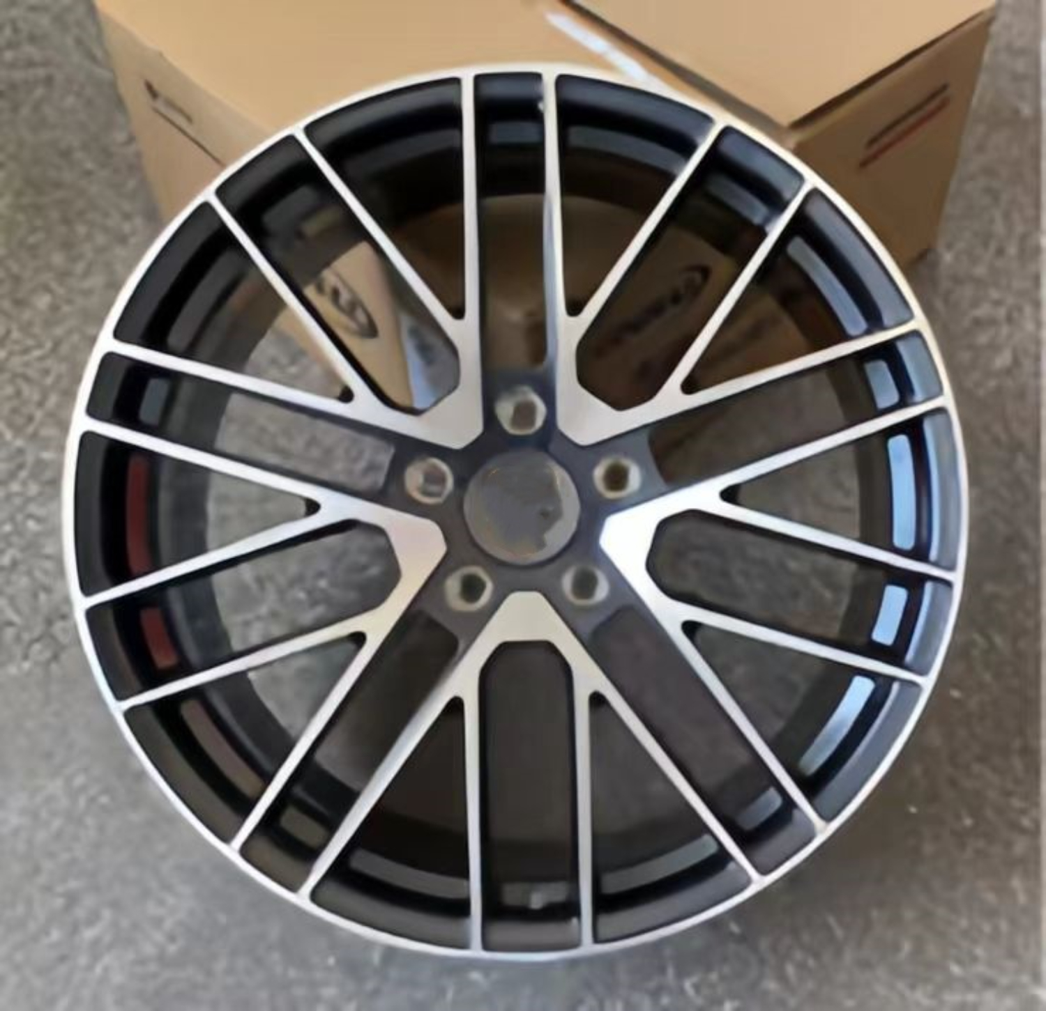 Rueda forjada de magnesio para autos personalizados por Porsche Panamera