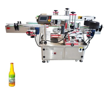 Machine d'étiquetage pour bouteilles et autocollants ronds et plates
