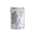 Holografische aluminiumfolie Zip Lock Stand Up Pouch