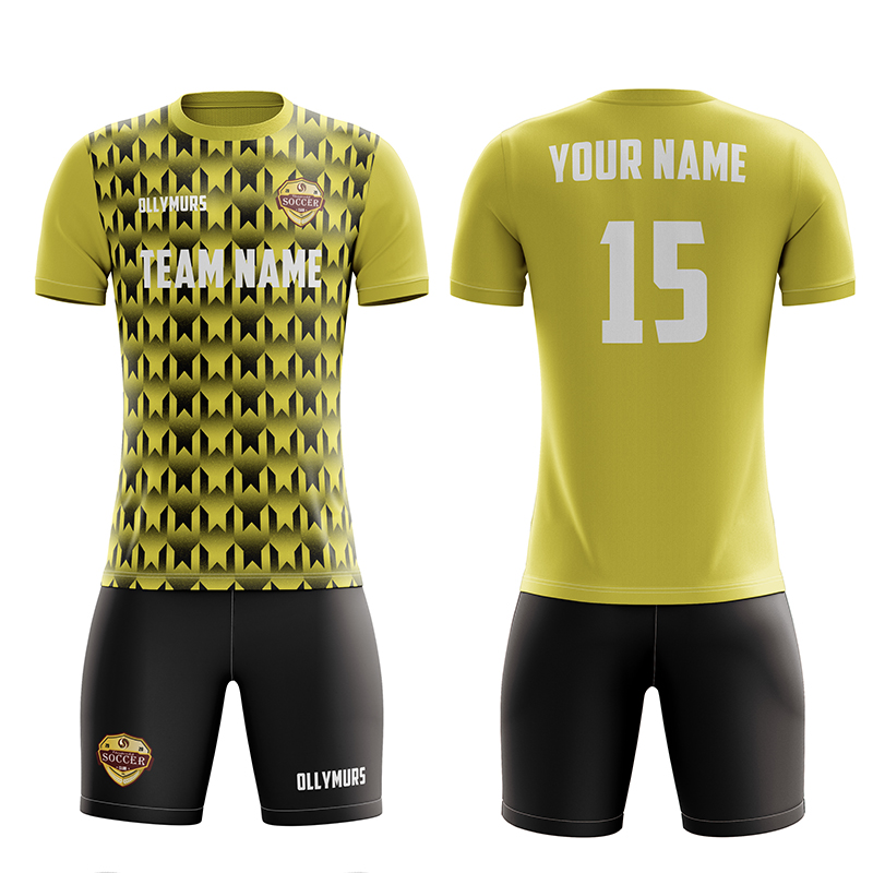 New Design Soccer Wear Uniform Sets Make Your Own Sublimation Adult Footballl Shirt Custom Soccer Jersey