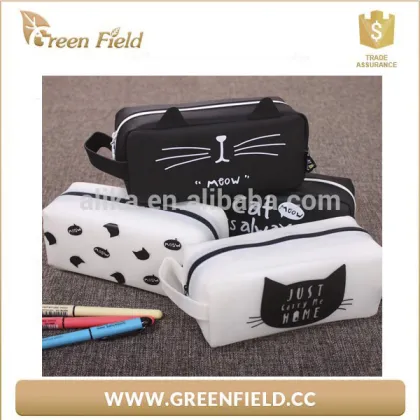 promotional china plush animal pencil case hot sale pencil bag
