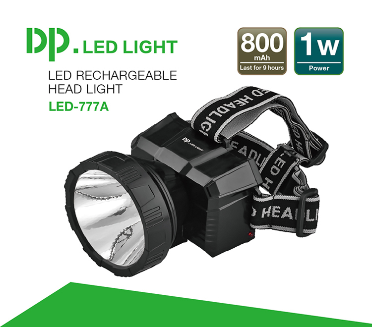 Rechargeable Adjustable LED Headlamp for Hiking Camping