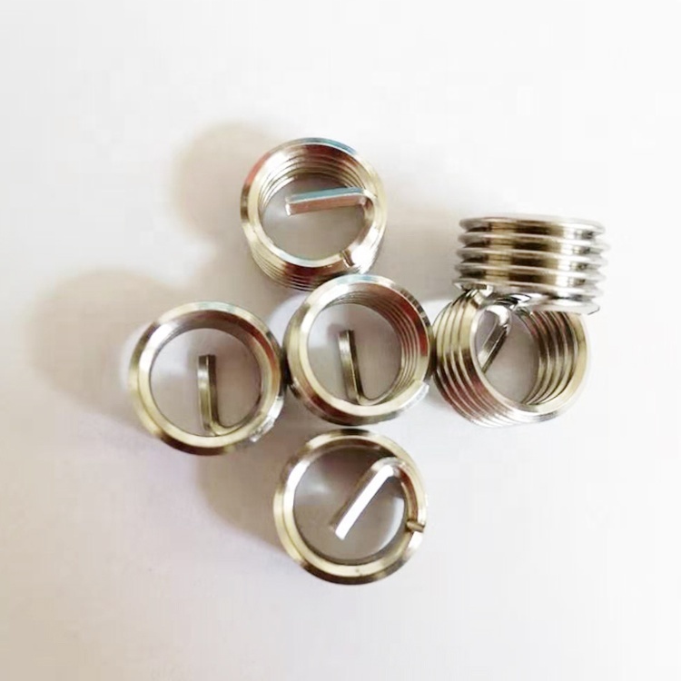 304 Stainless Steel Nut Essential Fasteners Category Wire Thread Insert M2 M14 Aluminum Material Metric Measurement Carton Box