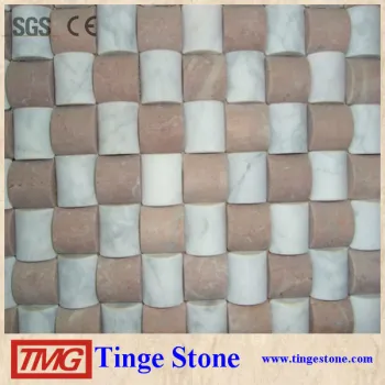 waterjet mosaic for bathroom floor tile