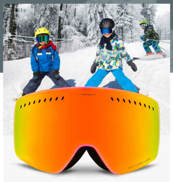 Children's ski goggles goggles double layer