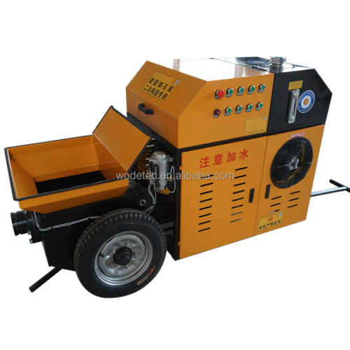 Secondary Structure Mini Electric Concrete Pump with 7.5m³/h Capacity for Sale: WMP7/35