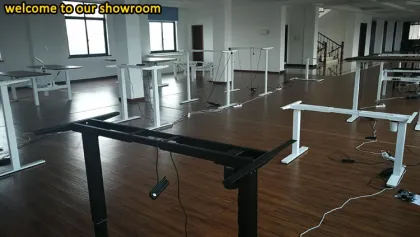 2 Motor 3 Segment Long Stroke Electric Uplift Office Desk