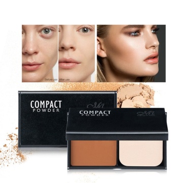Natural-Looking, Long-Lasting Multi-Colored Pressed Powder