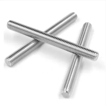 SS304 Stainless Steel Threaded Rods and Stud Bolts: Single and Double Ended M6, M8, M10