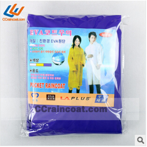 Fashionable promotional disposable raincoat for adult Asian Hot