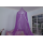 Purple Princess Mosquito Net Bed Canopy With Ribbon
