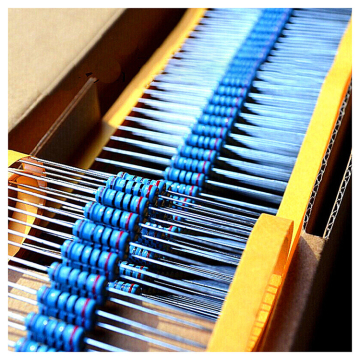 Kit di assortimento del pacchetto di resistenza assiale per pellicola in metallo di Lorida (da 1/8W a 5W, 1%)