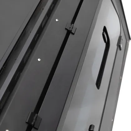 Black Steel Canopy Pickup Back Cover for Maxus LVD T90 Trucks