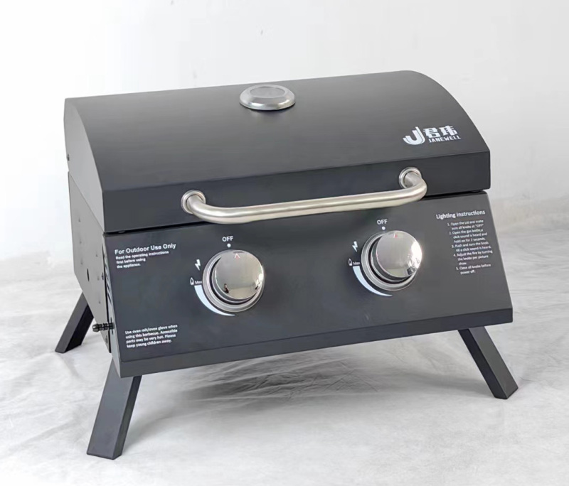 Folding Portable Grill Pellet Multi Function Gas Grill Portability for Camping