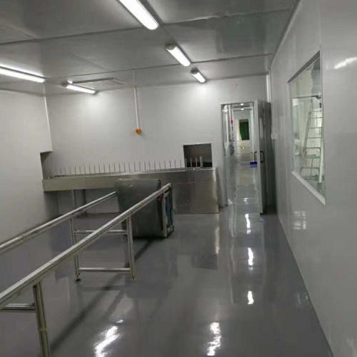 semi automatic spray paint booth