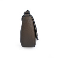 Petit sac de selle en cuir pour femmes avec monogramme Purse