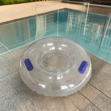 Durable Inflatable Clear Water Park Slide Tube for Residential Use