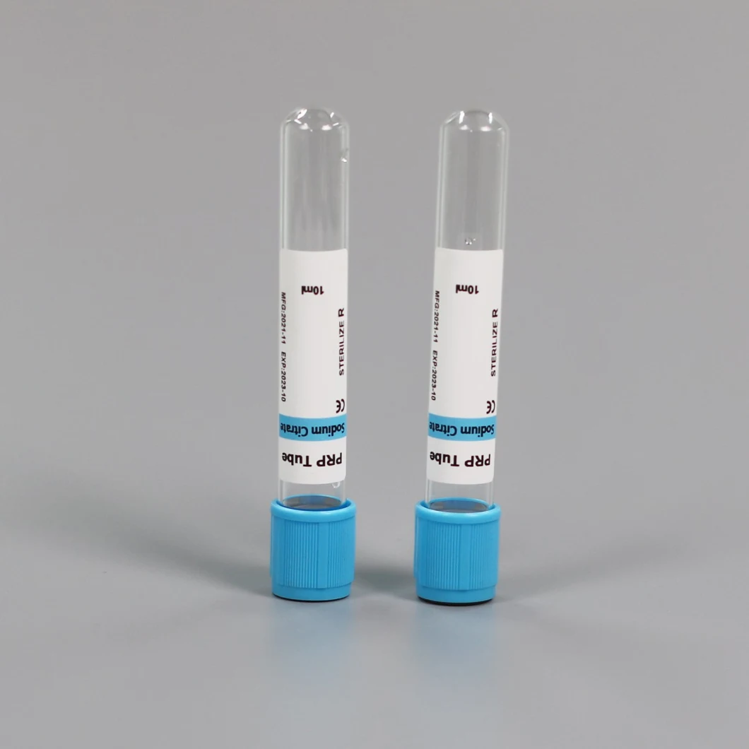Fabriqué en Chine OEM 1 - 10 ml de tubes de collecte de sang jetable