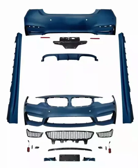 BMW 4 Series F32 F33 F36 M4 Style Front and Rear Bumpers with Side Skirts