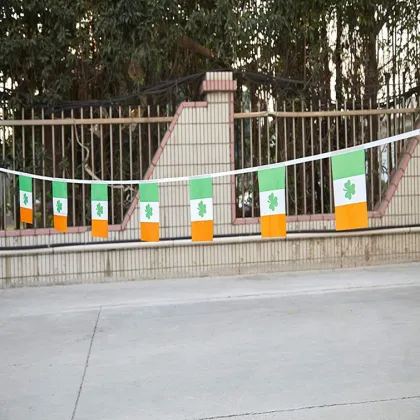 Outdoor decoration all countries ireland string bunting flag